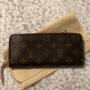 Louis Vuitton Clemence Wallet Rose Ballerine